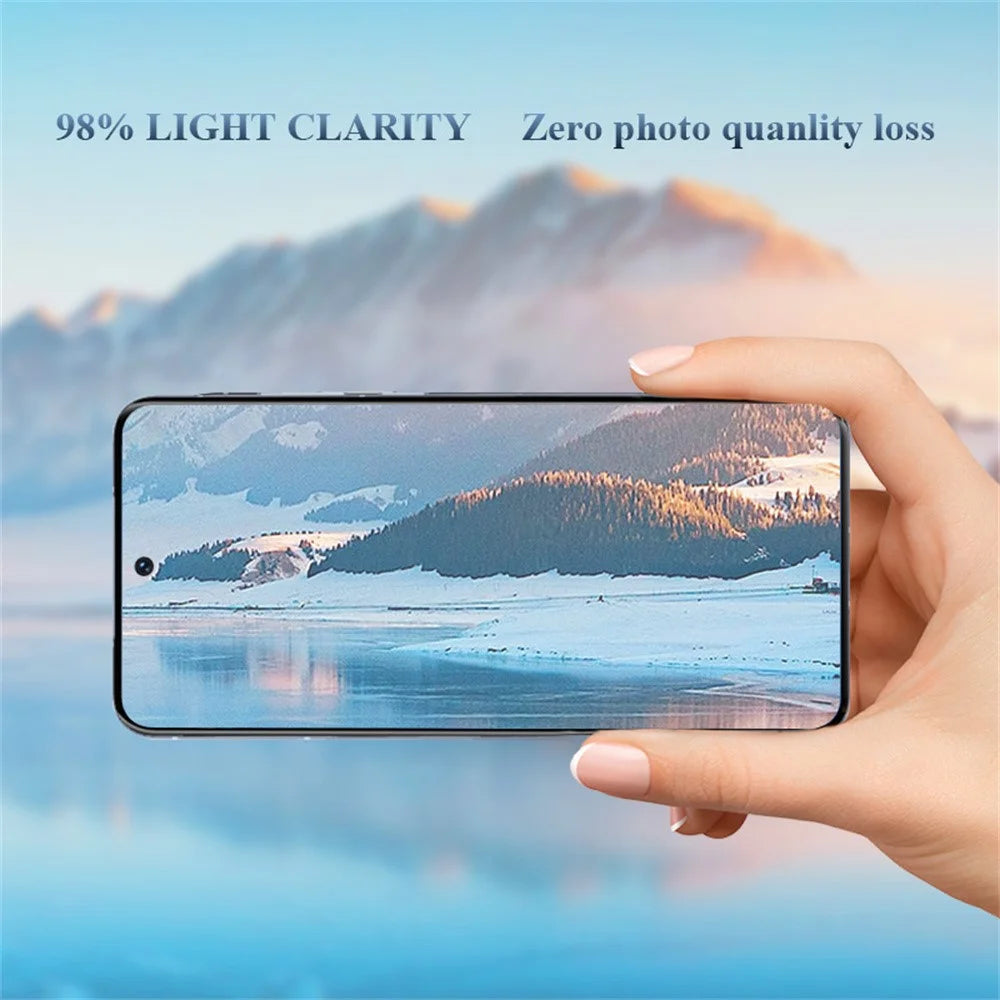 LEREACH 2Pcs for vivo X200 Pro 5G Camera Lens Protector Full Cover High Aluminium-silicon Glass Lens Film with Auto-Align Installation Frame - Transparent with Black Edge - 7