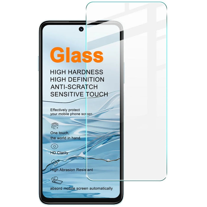 IMAK H Series For Huawei Enjoy 90 Plus Tempered Glass Screen Protector Shatter-Proof Protection (Not Complete Coverage) - Transparent - 1