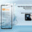 IMAK H Series For Huawei Enjoy 90 Plus Tempered Glass Screen Protector Shatter-Proof Protection (Not Complete Coverage) - Transparent - 2