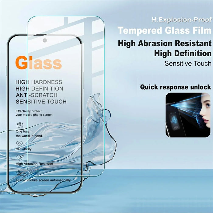 IMAK H Series For Huawei nova 15 Max / Enjoy 90 Pro Max / Pura 90 Tempered Glass Screen Protector Shatter-Proof Protection (Not Complete Coverage) - Transparent - 2
