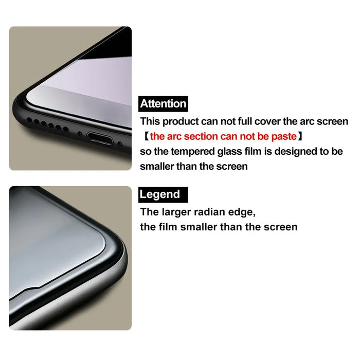 IMAK H Series For Infinix Note 60 5G / 60 Pro 5G Tempered Glass Screen Protector Shatter-Proof Protection (Not Complete Coverage) - Transparent - 6