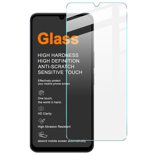IMAK H Series For vivo Y05 4G Tempered Glass Screen Protector Shatter-Proof Protection (Not Complete Coverage) - Transparent - 1