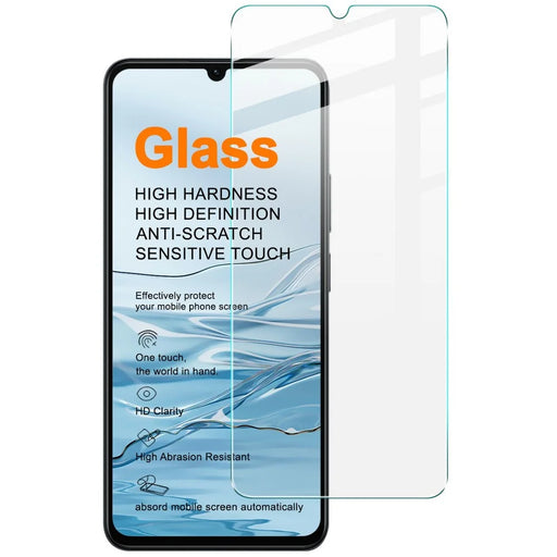 IMAK H Series Tempered Glass Film for Realme Note 80 4G / Note 70 4G / Narzo 80 Lite 4G / P4 Lite 4G Screen Protector Shatter-Proof Protection (Not Complete Coverage) - Transparent - 1