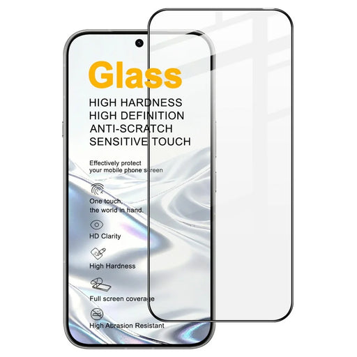 IMAK Pro+ Series For Infinix Note 60 5G / Note 60 Pro 5G Screen Protector Full Coverage Tempered Glass Film (Fingerprint Unlock) - Transparent - 1