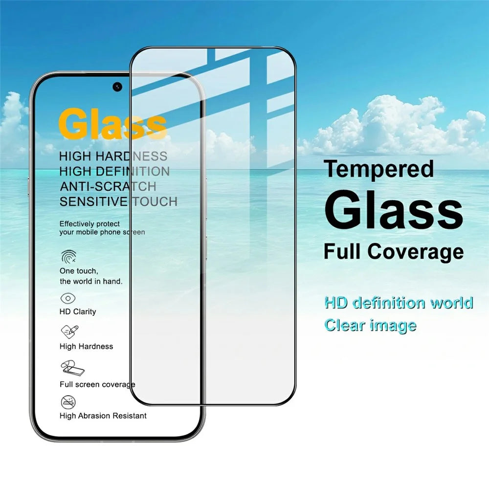 IMAK Pro+ Series For Infinix Note 60 5G / Note 60 Pro 5G Screen Protector Full Coverage Tempered Glass Film (Fingerprint Unlock) - Transparent - 7