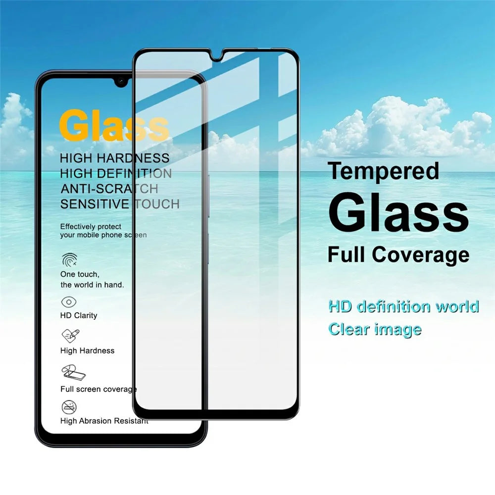 IMAK Pro+ Series For vivo Y05 4G Tempered Glass Full Screen Protector Sensitive Touch Film - Transparent - 7