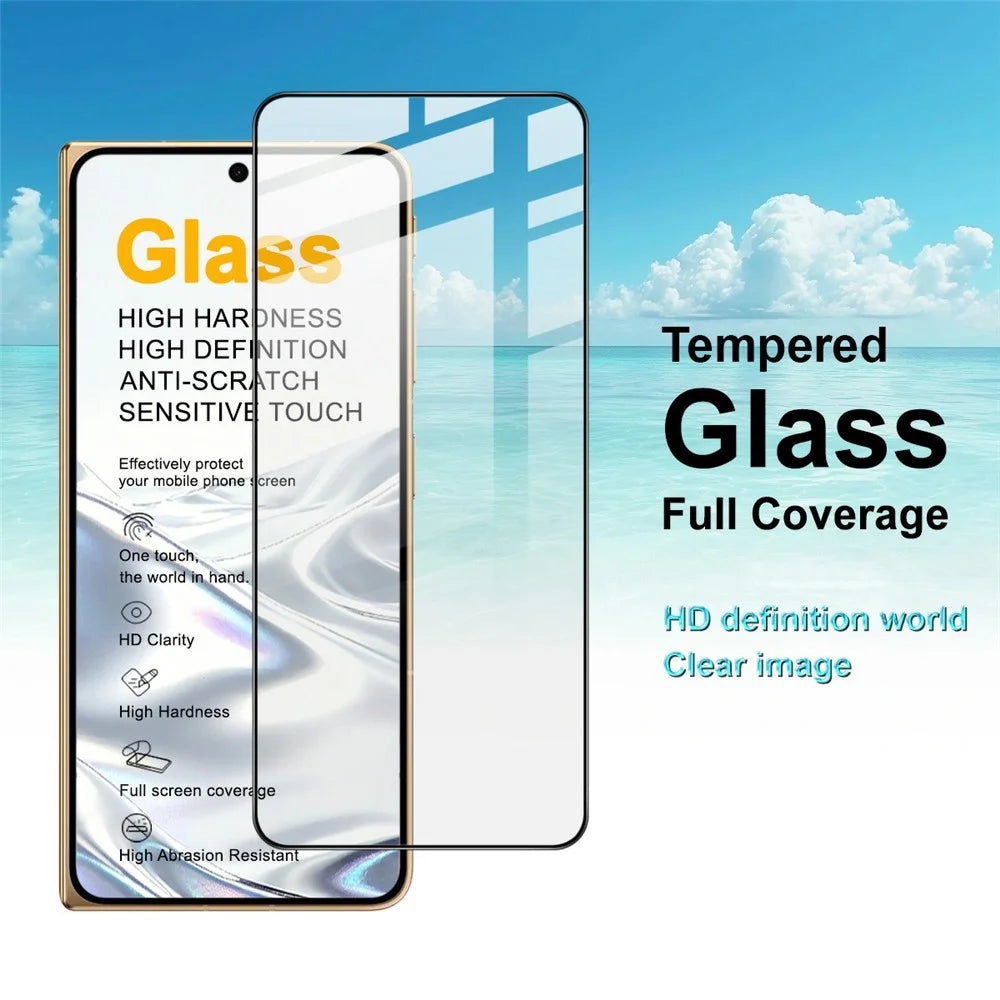 IMAK Pro+ Series For Oppo Find N6 5G Tempered Glass Full Screen Protector Sensitive Touch Film - Transparent - 7