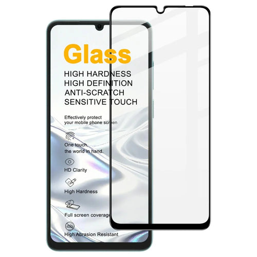 IMAK Pro+ Series For Honor X6d 5G / 500 Smart 5G Tempered Glass Full Screen Protector Sensitive Touch Film - Transparent - 1
