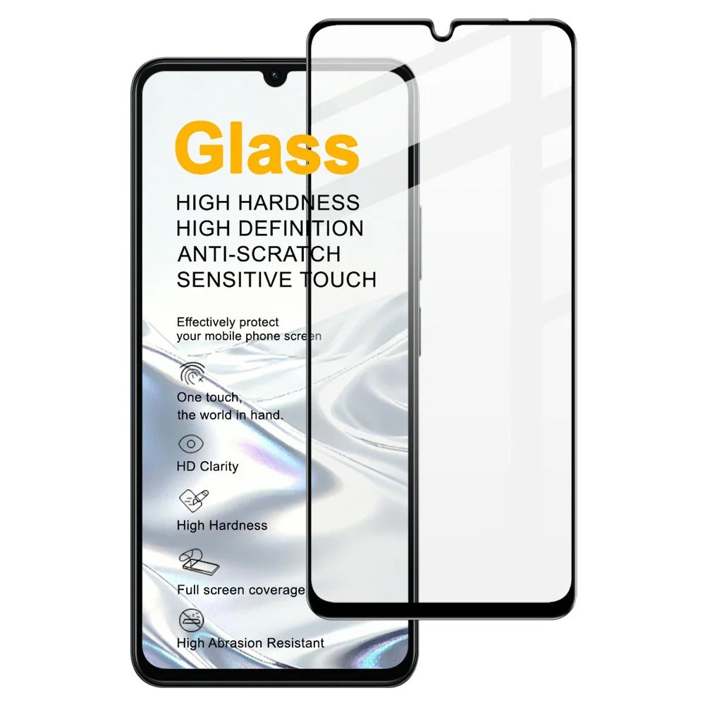 IMAK Pro+ Series For Realme Note 80 4G / Note 70 4G  /  Narzo 80 Lite 4G  /  P4 Lite 4G Tempered Glass Full Screen Protector Sensitive Touch Film - Transparent - 1