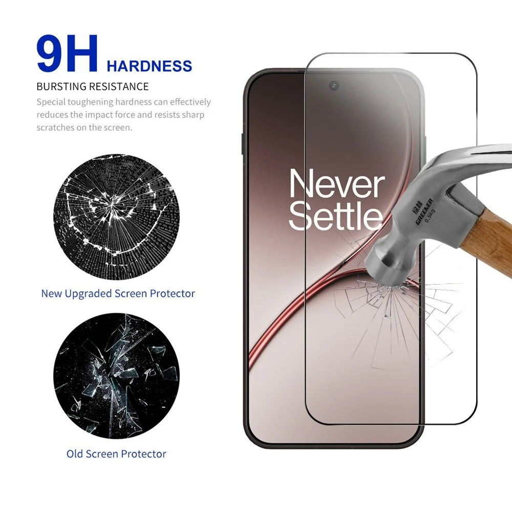 RURIHAI 10Pcs High Aluminium-Silicon Glass Film For Oppo K14 5G / K14x 5G Full Glue 0.26mm 2.5D Full Screen Protector - 3