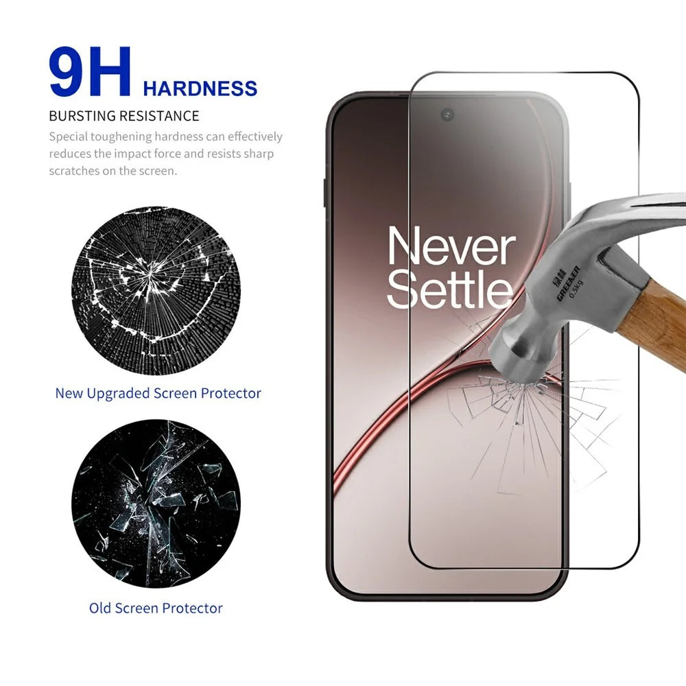 RURIHAI For Oppo K15 Pro+ 5G Screen Protector High Aluminum-Silicon Glass Phone Screen Film - 3