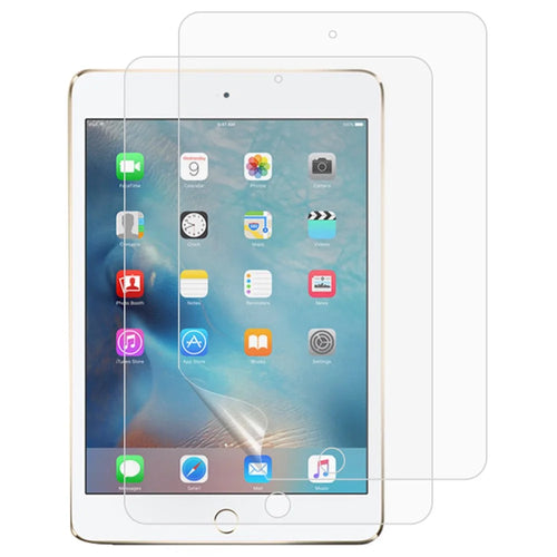 2Pcs Full Coverage Screen Protector for iPad mini 4, Matte Surface Soft PET Anti-Glare Anti-Scratch Bubble Free Film - 1