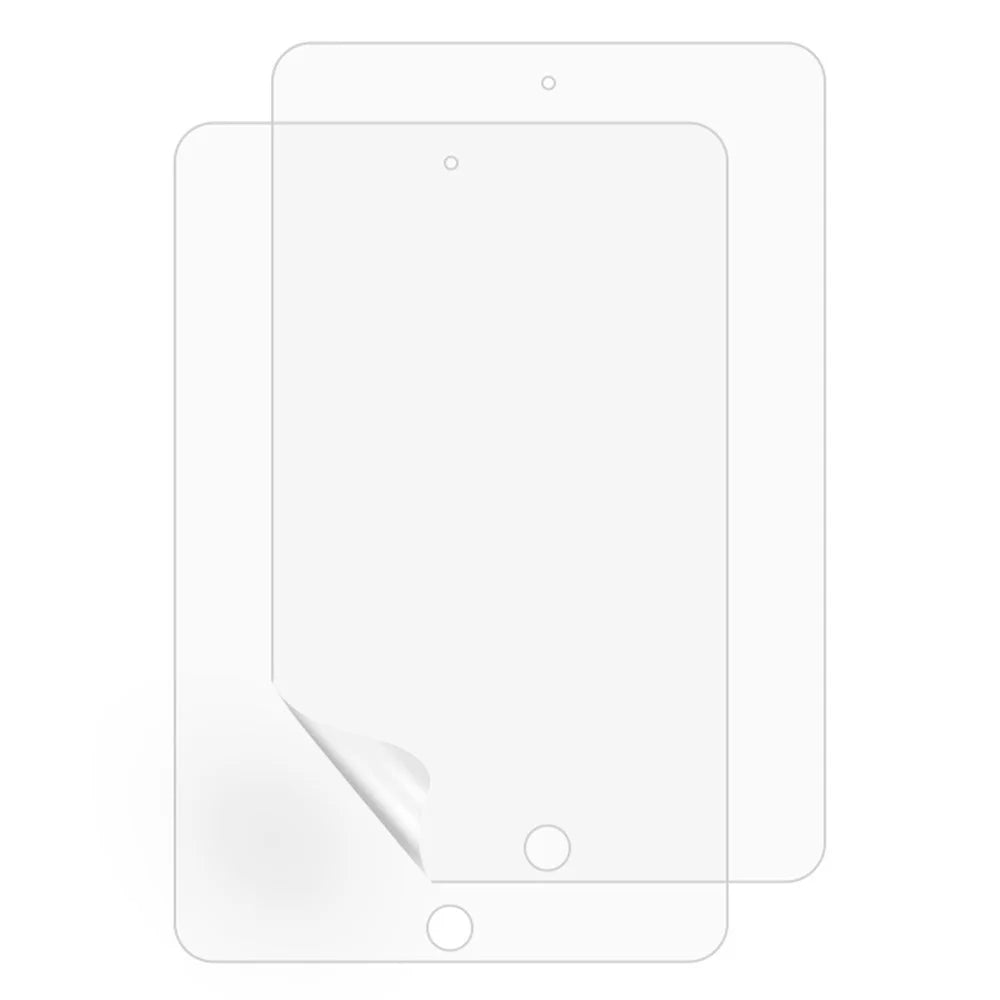 2Pcs Full Coverage Screen Protector for iPad mini 4, Matte Surface Soft PET Anti-Glare Anti-Scratch Bubble Free Film - 2