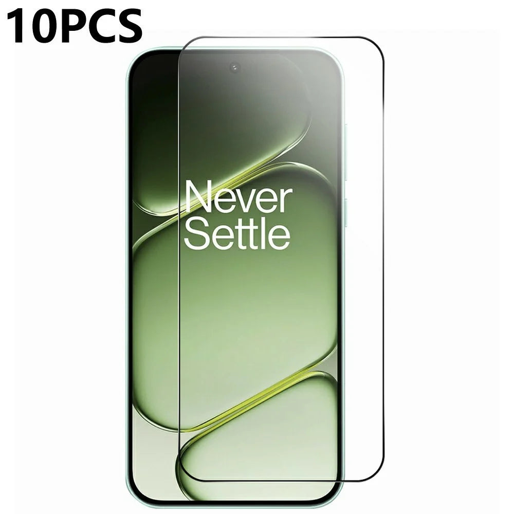 RURIHAI 10Pcs High Aluminium-Silicon Glass Film for OnePlus Nord CE6 5G / Nord 6 5G / Turbo 6V 5G / Turbo 6 5G Full Glue 0.26mm 2.5D Full Screen Protector - 1