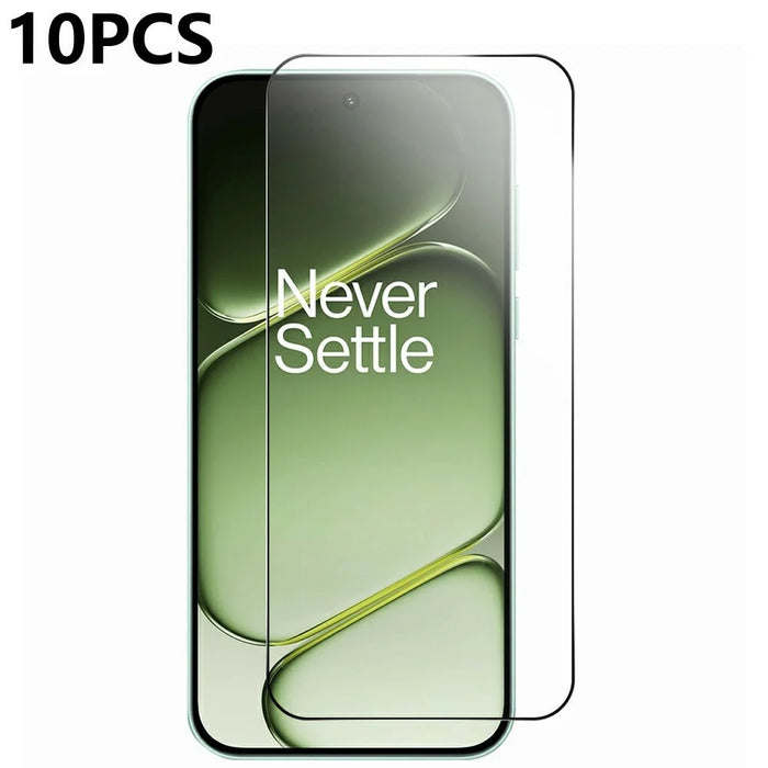 RURIHAI 10Pcs High Aluminium-Silicon Glass Film for OnePlus Nord CE6 5G / Nord 6 5G / Turbo 6V 5G / Turbo 6 5G Full Glue 0.26mm 2.5D Full Screen Protector - 1