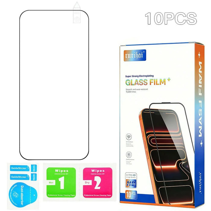 RURIHAI 10Pcs High Aluminium-Silicon Glass Film for OnePlus Nord CE6 5G / Nord 6 5G / Turbo 6V 5G / Turbo 6 5G Full Glue 0.26mm 2.5D Full Screen Protector - 7
