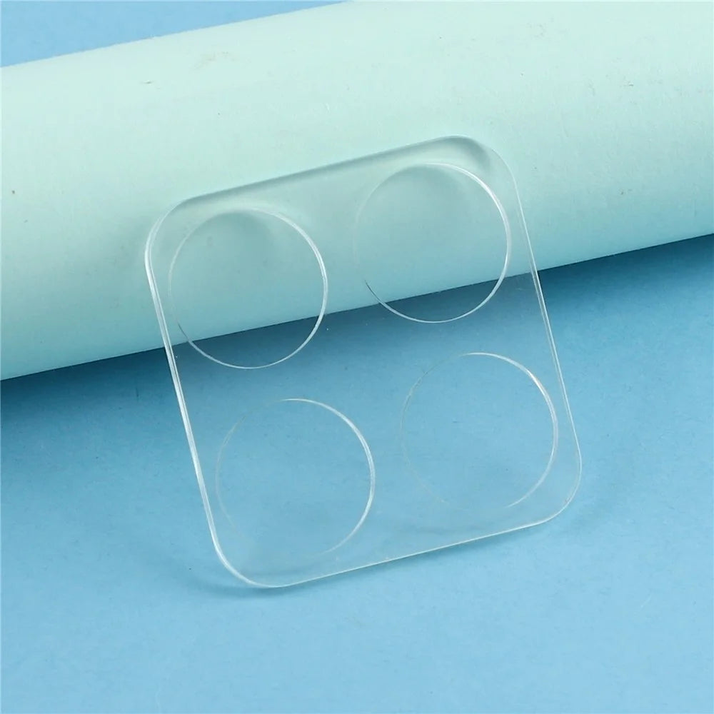 2Pcs For Motorola Edge 70 5G Full Coverage Camera Lens Protector 3D Arc Edge Anti-Scratch Tempered Glass Lens Film - Transparent - 4