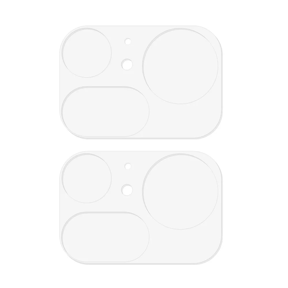2Pcs For Nothing Phone (4a) Pro Full Coverage Camera Lens Protector 3D Arc Edge Anti-Scratch Tempered Glass Lens Film - Transparent - 2