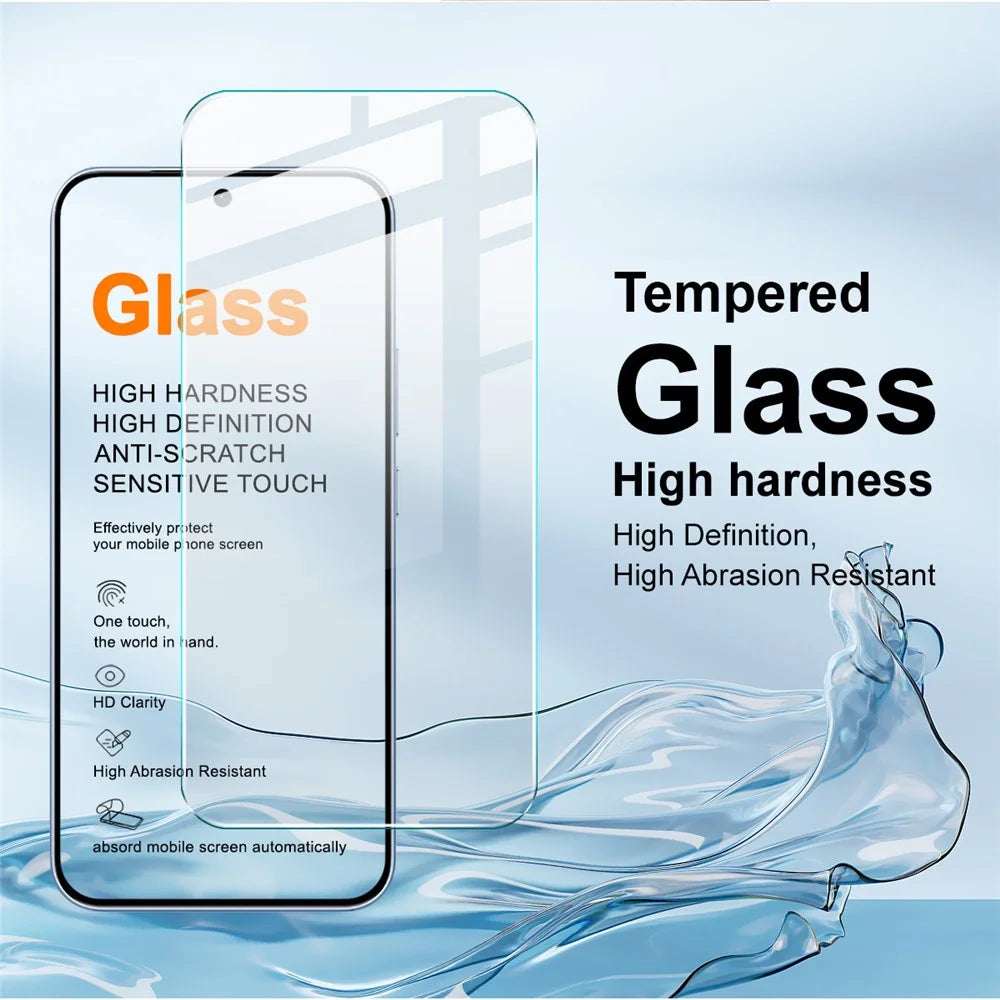 IMAK H Series For vivo iQOO Z11 5G Screen Protector Tempered Glass Film (Not Complete Coverage) (Fingerprint Unlock) - Transparent - 3