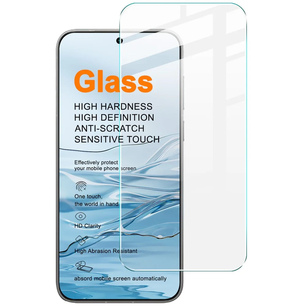 IMAK H Series For vivo X300s 5G Screen Protector Tempered Glass Film (Not Complete Coverage) (Fingerprint Unlock) - Transparent - 1