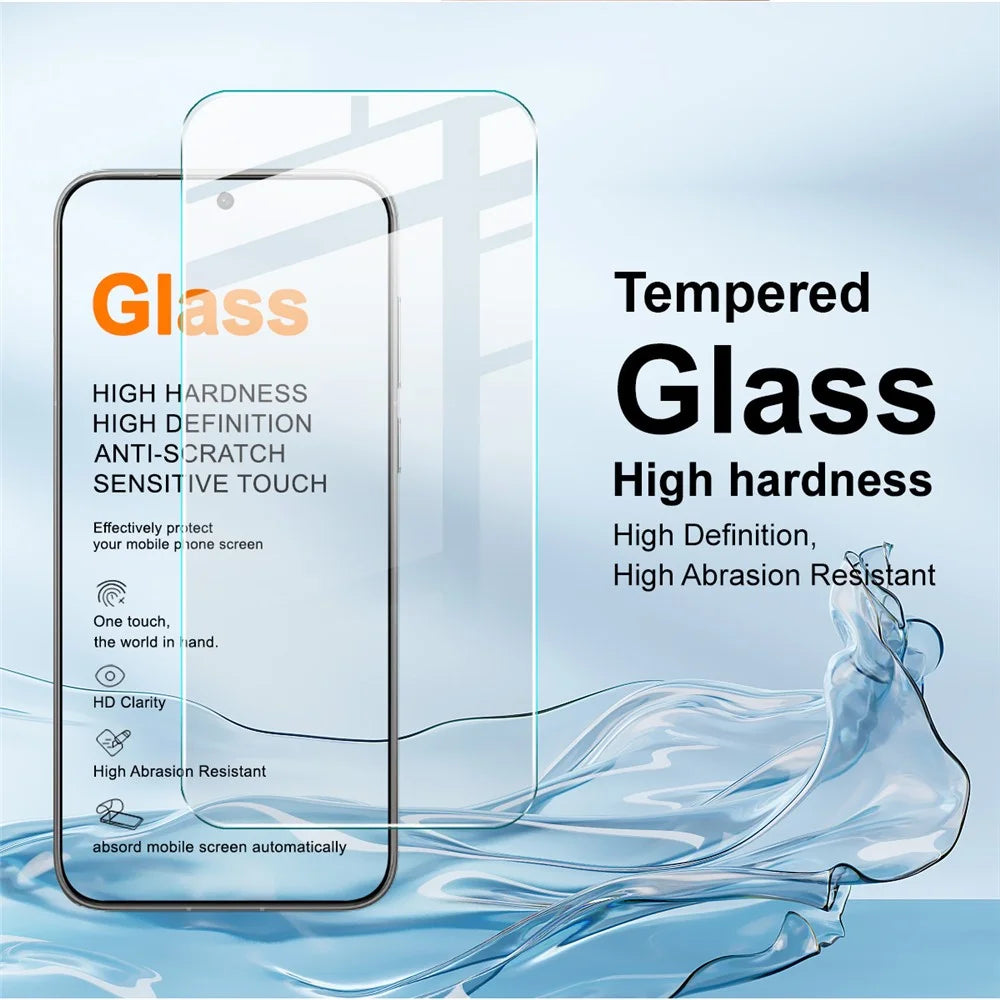 IMAK H Series For vivo X300s 5G Screen Protector Tempered Glass Film (Not Complete Coverage) (Fingerprint Unlock) - Transparent - 3