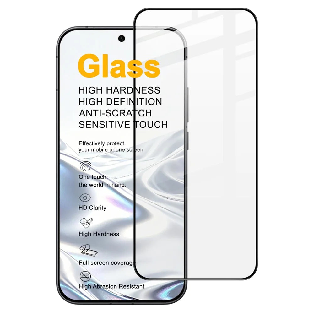 IMAK Pro+ Series For vivo iQOO 15R Screen Protector Full Coverage Tempered Glass Film (Fingerprint Unlock) - Transparent - 1