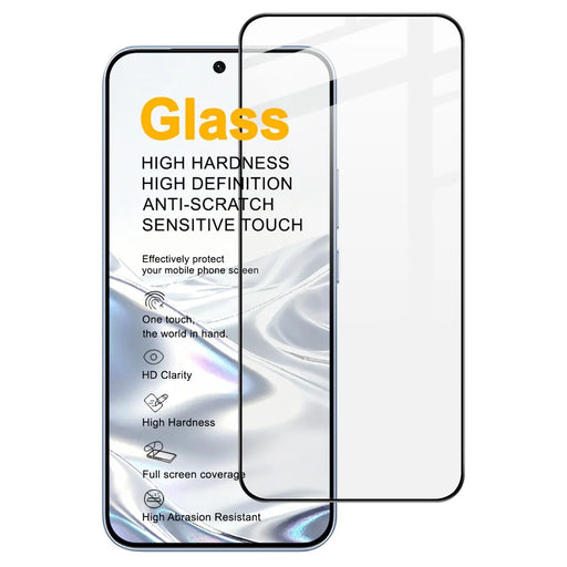 IMAK Pro+ Series For vivo iQOO Z11 5G Screen Protector Full Coverage Tempered Glass Film (Fingerprint Unlock) - Transparent - 1