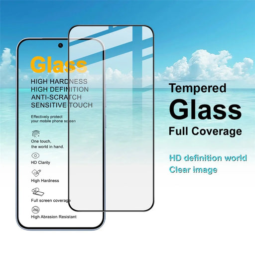 IMAK Pro+ Series For vivo iQOO Z11 5G Screen Protector Full Coverage Tempered Glass Film (Fingerprint Unlock) - Transparent - 2