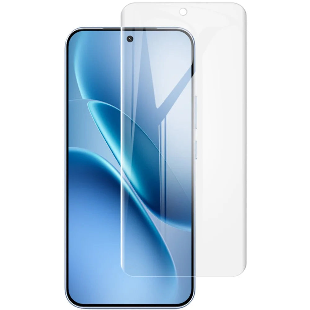 IMAK Hydrogel Film 4th For vivo iQOO Z11 5G / Y600 Pro 5G Full Screen Protector Ultra Clear Full Glue Soft TPU Film (Fingerprint Unlock) - Transparent - 1