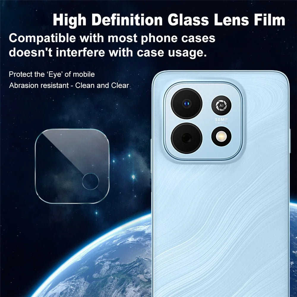 IMAK For Huawei Enjoy 90 Plus Camera Lens Protector Slim Tempered Glass Full Coverage Lens Film - Transparent - 2