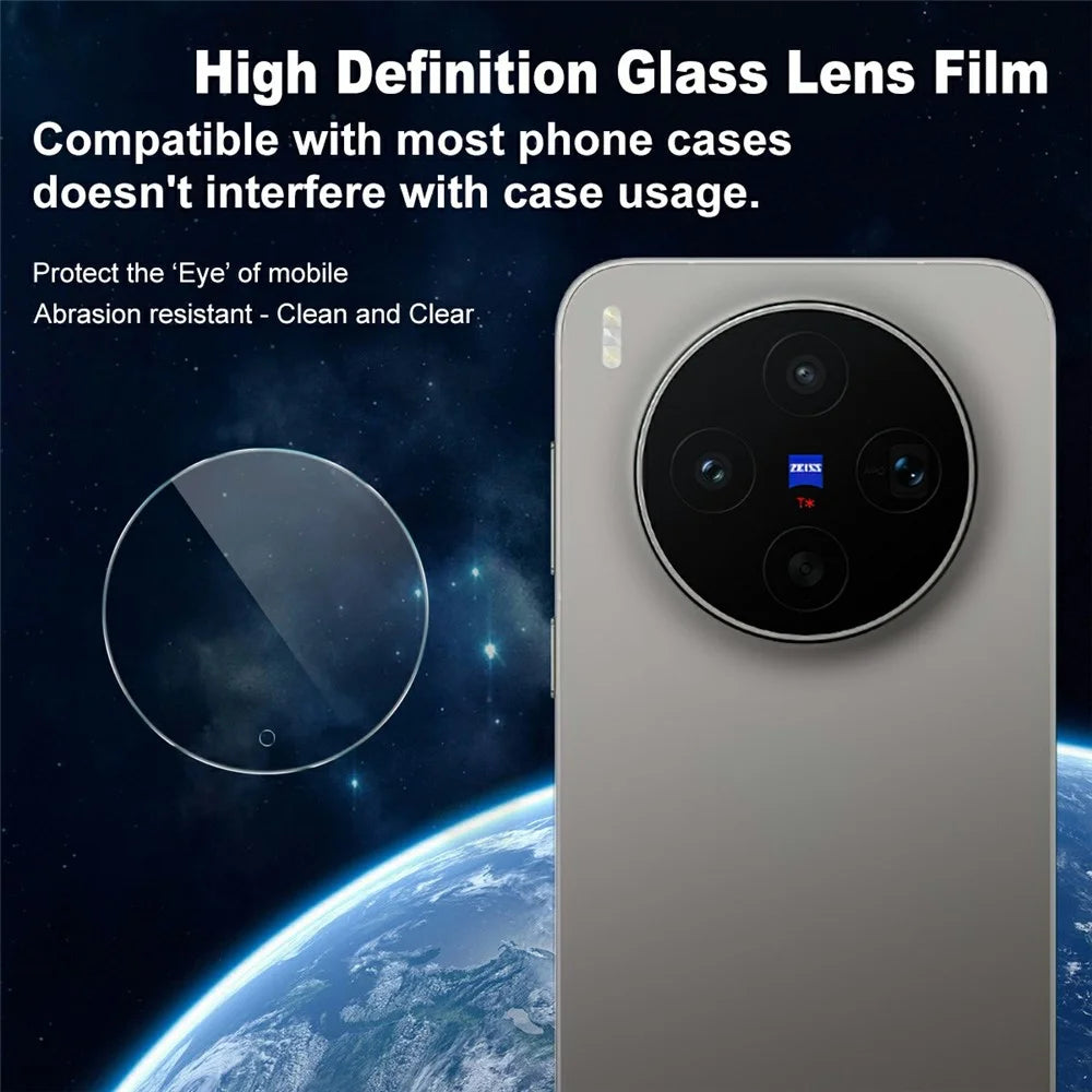 IMAK For vivo X300s 5G Camera Lens Protector Slim Tempered Glass Full Coverage Lens Film - Transparent - 2