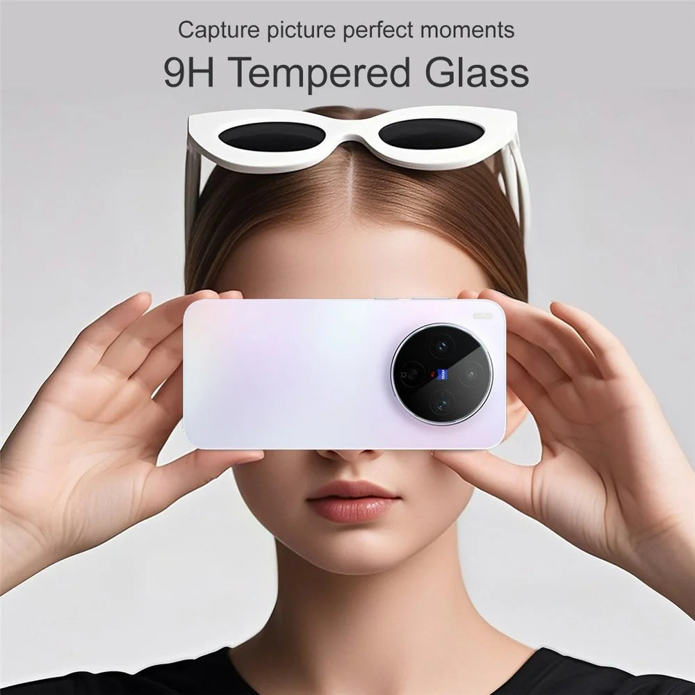 IMAK For vivo X300s 5G Camera Lens Protector Slim Tempered Glass Full Coverage Lens Film - Transparent - 3