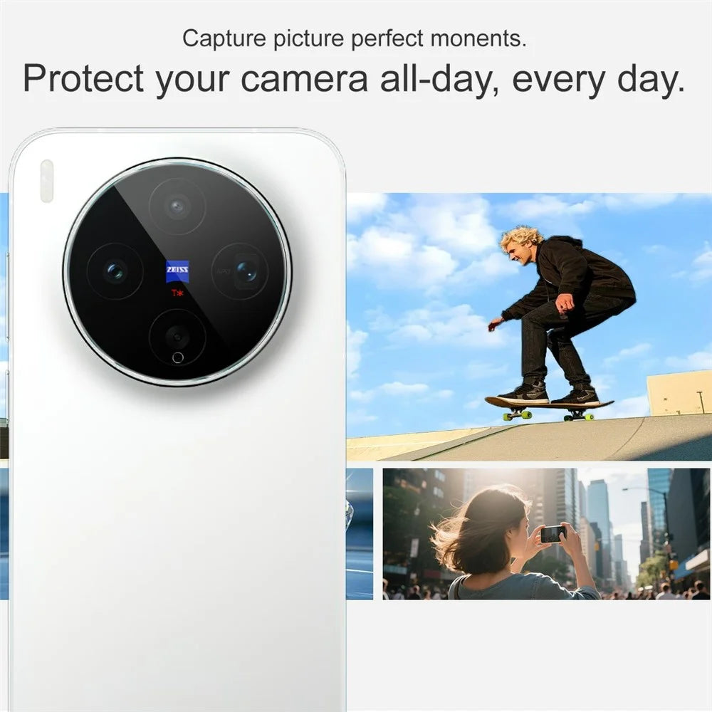 IMAK For vivo X300s 5G Camera Lens Protector Slim Tempered Glass Full Coverage Lens Film - Transparent - 5