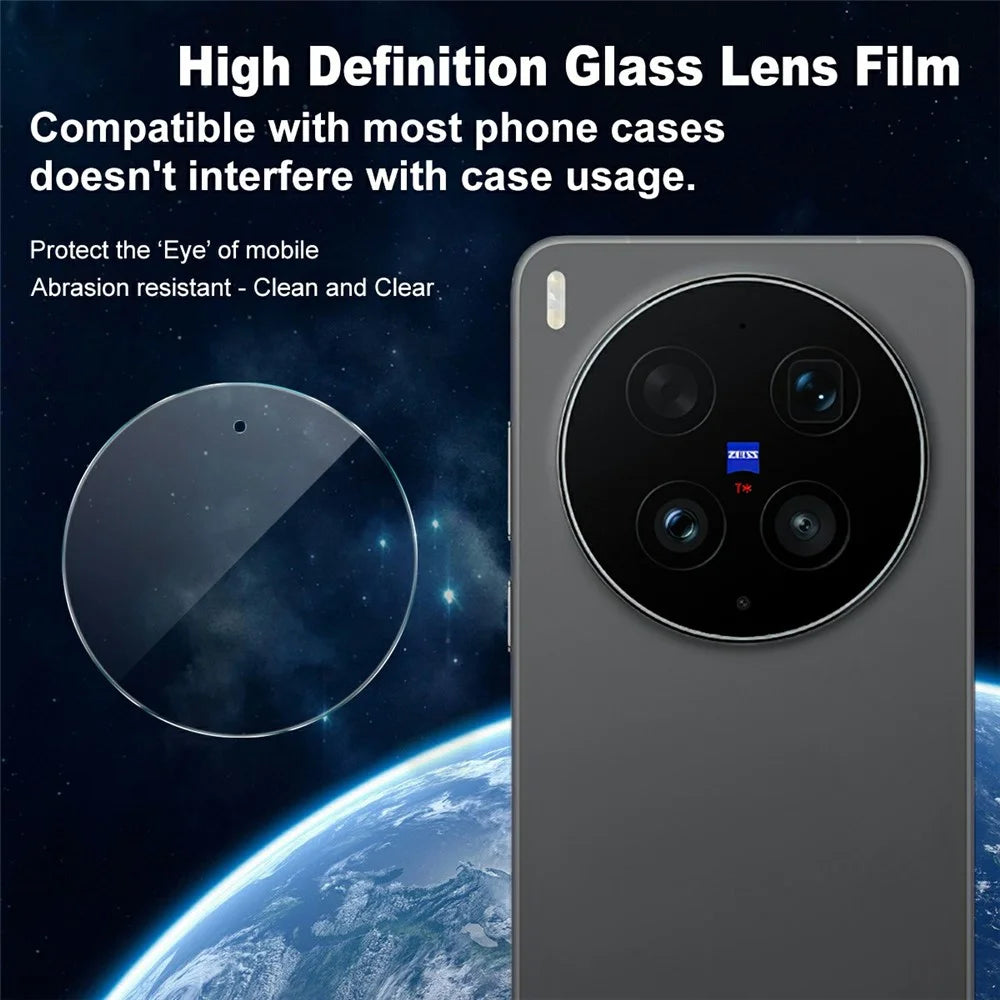 IMAK For vivo X300 Ultra 5G Camera Lens Protector Slim Tempered Glass Full Coverage Lens Film - Transparent - 2