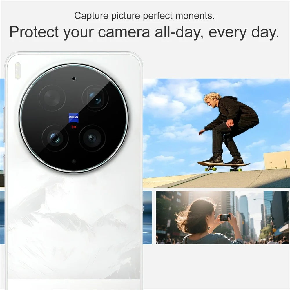 IMAK For vivo X300 Ultra 5G Camera Lens Protector Slim Tempered Glass Full Coverage Lens Film - Transparent - 5