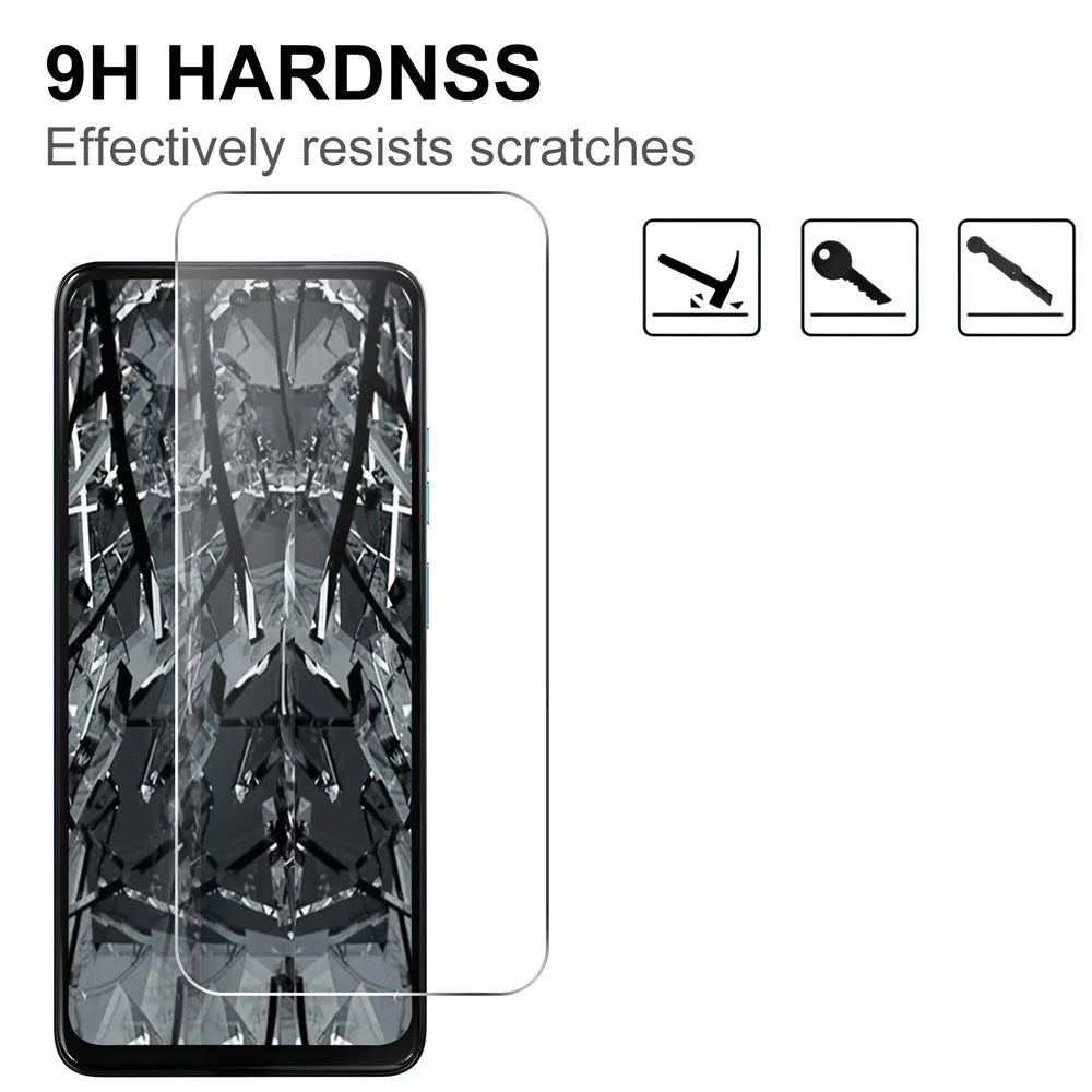 For Motorola Moto G17 Power 4G / G17 4G / G15 4G / G15 Power 4G Screen Protector 2.5D HD Tempered Glass Film (Not Complete Coverage) - Transparent - 3