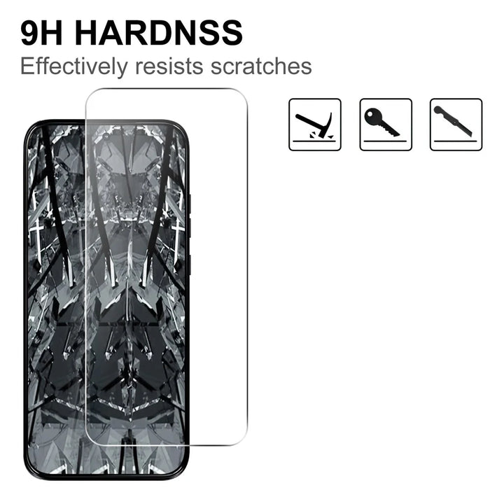 For Motorola Edge (2026) Screen Protector 2.5D HD Tempered Glass Film (Not Complete Coverage) - Transparent - 3