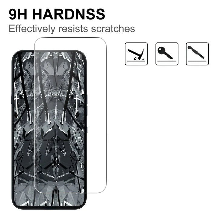 For Nothing Phone (4a) Screen Protector 2.5D HD Tempered Glass Film (Not Complete Coverage) - Transparent - 3