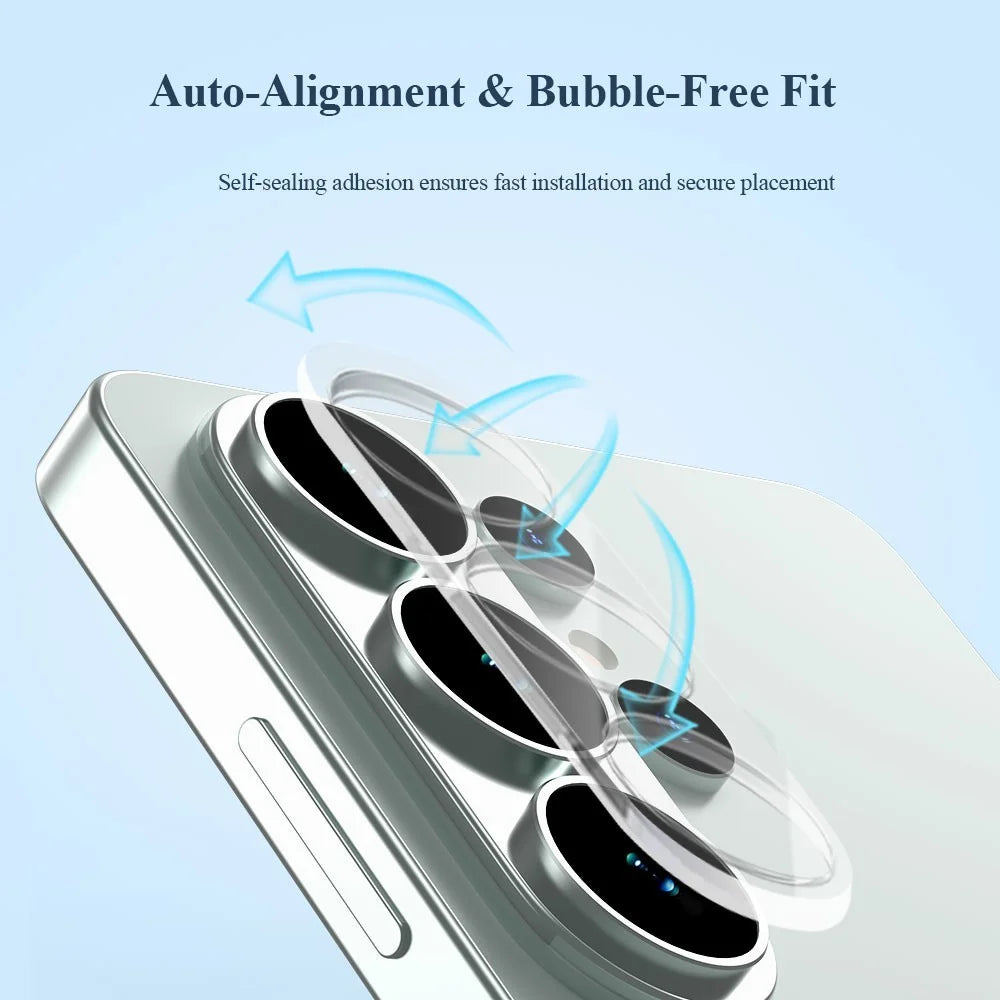 LEREACH 2Pcs For Samsung Galaxy S26 Ultra Main Camera Lens Protector 3D Full Coverage Tempered Glass Acrylic Lens Film - Transparent - 7