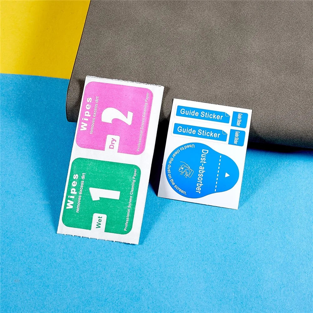 RURIHAI 2Pcs  /  Set For Samsung Galaxy Z Flip3 5G / Z Flip4 5G Frame Protective Film Crystal Clear Side Sticker 0.1mm Ultra-Thin Full Glue Side Stickers - 4