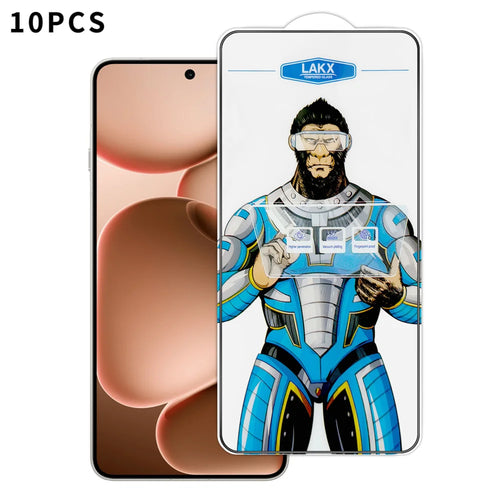 For Oppo Find X8 Ultra 5G 10Pcs High Definition Tempered Glass Anti-fingerprint Anti-static Electroplating Full Screen Protector - Transparent - 1