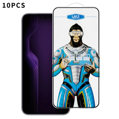 For Huawei Mate 80 RS Ultimate 10Pcs High Definition Tempered Glass Anti-fingerprint Anti-static Electroplating Full Screen Protector - Transparent - 1