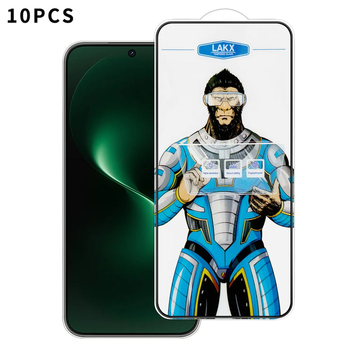 For Huawei nova 15 5G 10Pcs High Definition Tempered Glass Anti-fingerprint Anti-static Electroplating Full Screen Protector - Transparent - 1