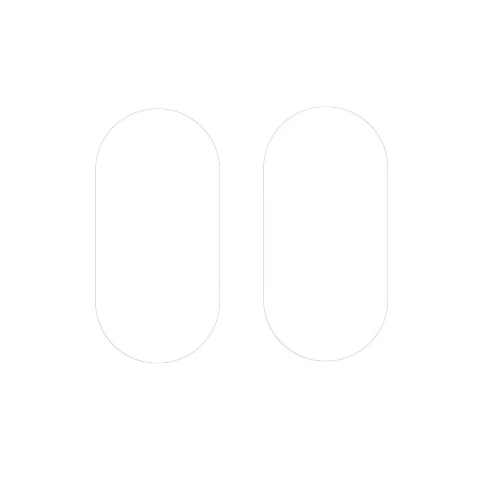 2Pcs / Set Clear Camera Lens Protector for Oppo A1 Pro 5G / Reno8 T 5G / A98 5G / F23 5G , Scratch-resistant Tempered Glass 2.5D Arc Edge Back Camera Lens Cover Film - 2