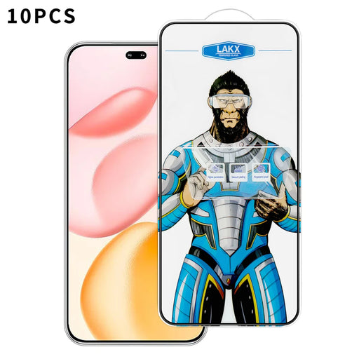 For Honor 400 Pro 5G (Global) 10Pcs High Definition Tempered Glass Anti-fingerprint Anti-static Electroplating Full Screen Protector - Transparent - 1