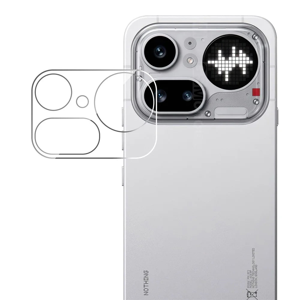 For Nothing Phone (4a) Pro Full Covering High Transparency Anti-explosion AGC Glass Rear Camera Lens Protector - 1