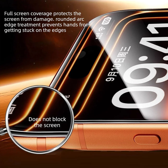 For iPhone 15 Pro Max 10Pcs HD Tempered Glass Anti-fingerprint Shatterproof Full Size Screen Protector - Transparent - 6