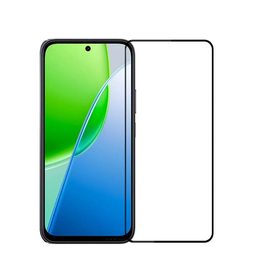 Mofi For vivo Y51 Pro 5G / vivo Y31d 4G Screen Protector 9H Full Glue Full Coverage High Aluminum-Silicon Glass Film - Black - 1