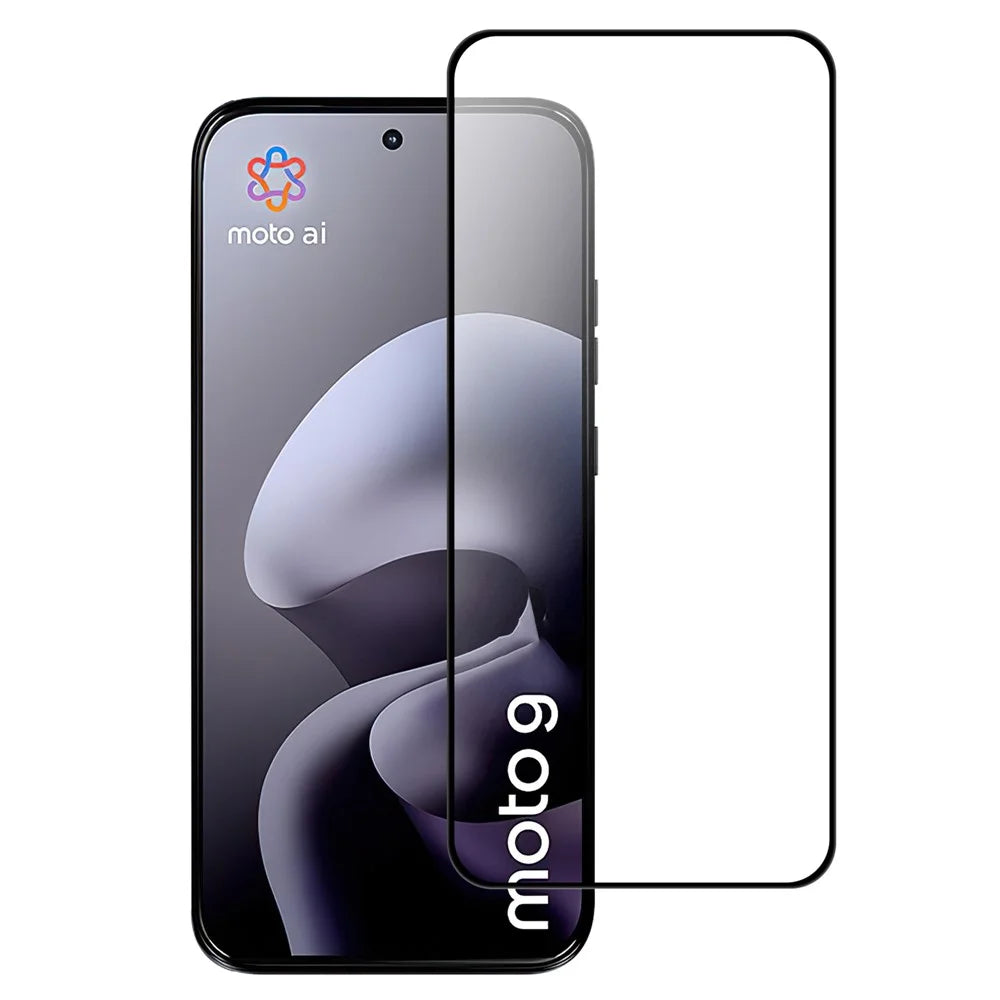 For Motorola Edge (2026) AGC Tempered Glass with Black Edge Full Glue Full Coverage Screen Protector - 1