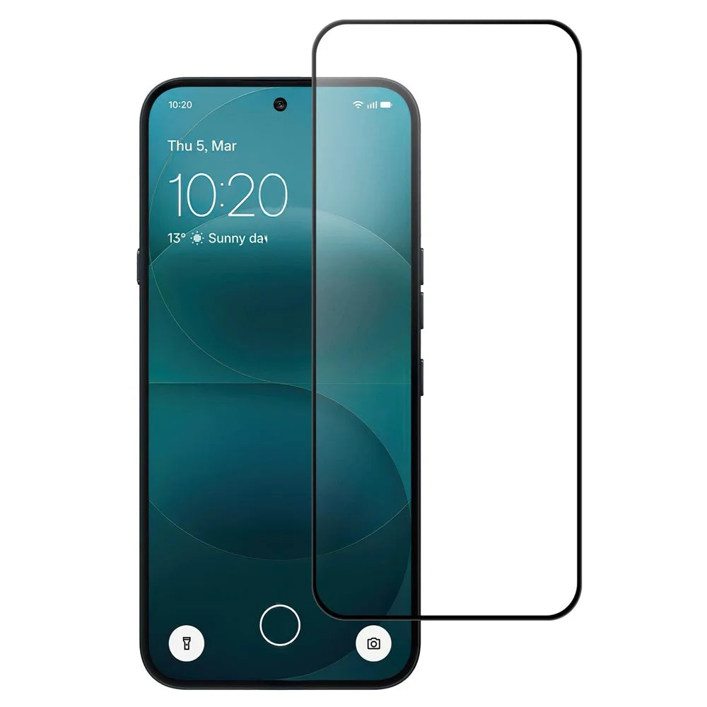 For Nothing Phone (4a) Pro AGC Tempered Glass with Black Edge Full Glue Full Coverage Screen Protector - 1